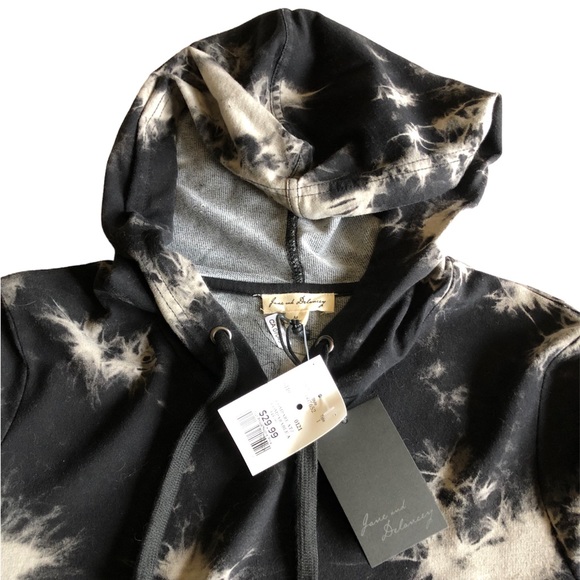 Tie Dye Hoodie Dress - Picture 3 of 3